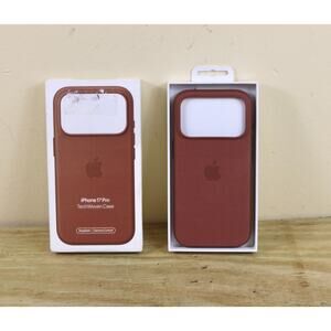 New Apple iphone 17 Pro TechWoven Case Brown Sienna MagSafe Camera Control